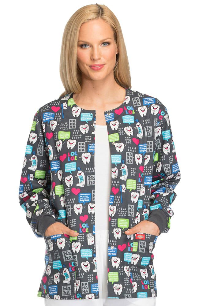 Cheap printed scrub sale jackets