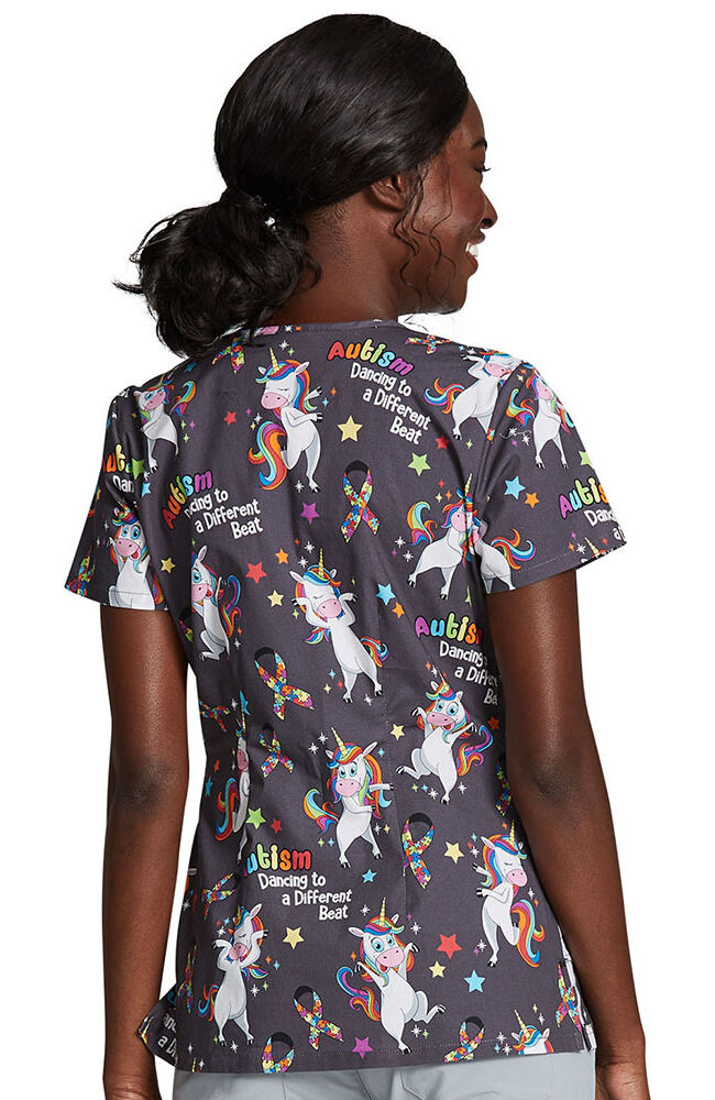 Dickies unicorn top scrub jacket