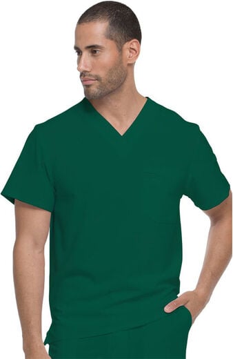 Men's Tuck-In V-Neck Scrub Top Men's Tuck-In V-Neck Scrub Top