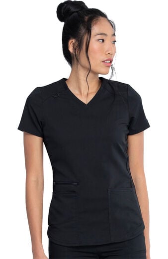 Women's 5-Pocket V-Neck Scrub Top Women's 5-Pocket V-Neck Scrub Top