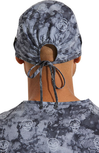 Men's Spooky Shadows Print Scrub Hat