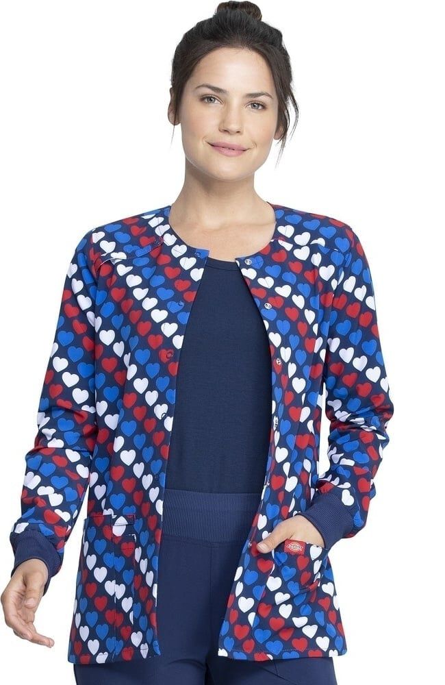 Cardigan clearance scrub jacket