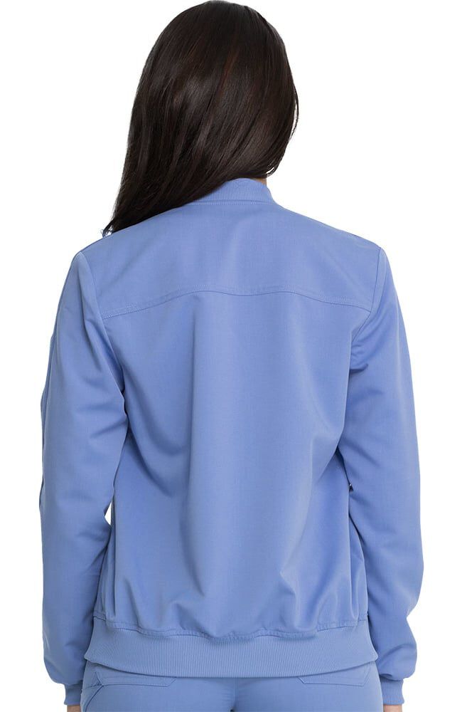 Balance by Dickies Women s Zip Front Solid Scrub Jacket Dickies