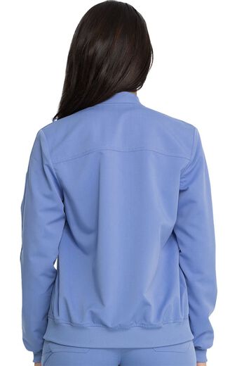 Clearance Balance by Dickies Women's Zip Front Solid Scrub Jacket