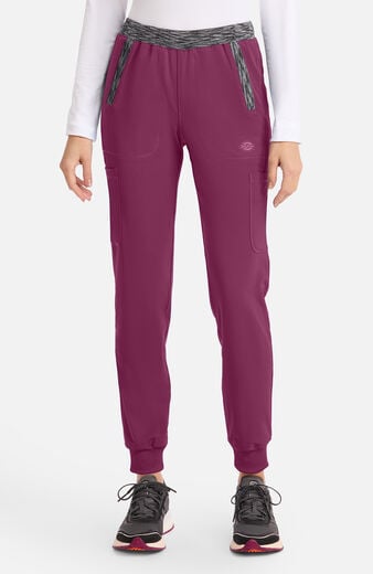 Dynamix by Dickies Women's Tapered Leg Drawstring Jogger Scrub Pant Dynamix by Dickies Women's Tapered Leg Drawstring Jogger Scrub Pant