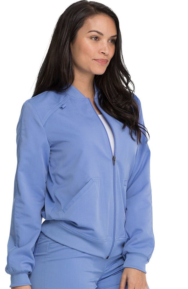 Dickies essence scrubs hotsell zip up jacket
