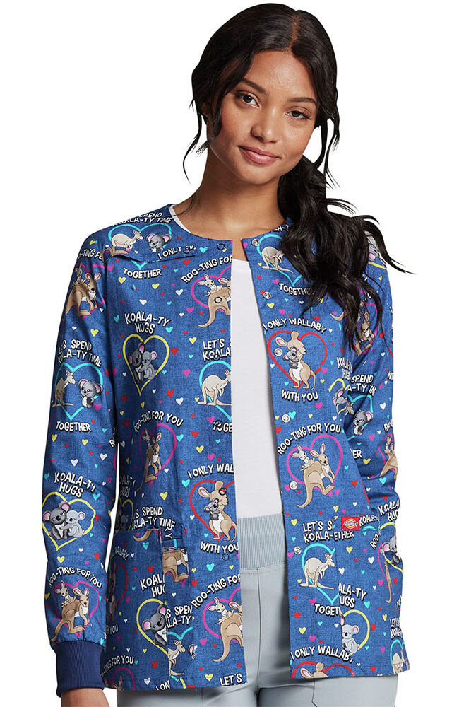 Patterned scrub clearance jackets