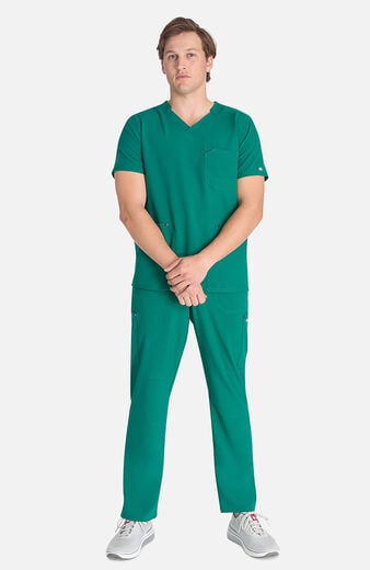 Men's V-Neck Scrub Top Men's V-Neck Scrub Top