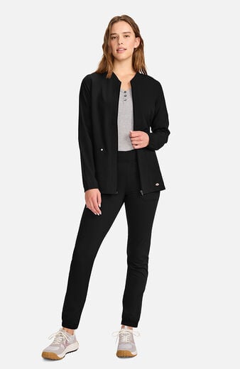 Women's Front-Zip Scrub Jacket Women's Front-Zip Scrub Jacket