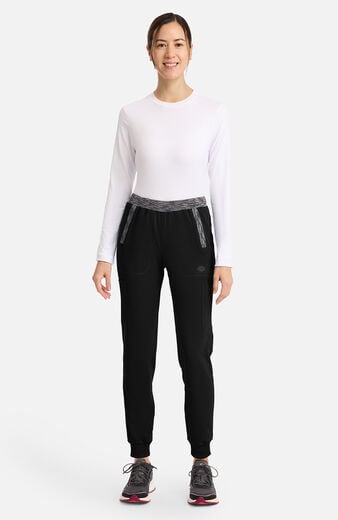 Dynamix by Dickies Women's Tapered Leg Drawstring Jogger Scrub Pant Dynamix by Dickies Women's Tapered Leg Drawstring Jogger Scrub Pant