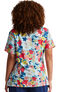 Clearance Women's Blooms So Retro Print Scrub Top, , large