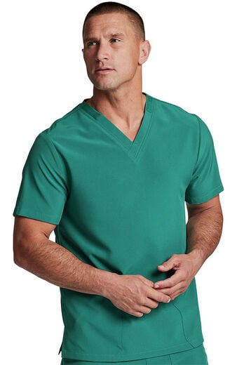 Unisex 2-Pocket V-Neck Scrub Top Unisex 2-Pocket V-Neck Scrub Top
