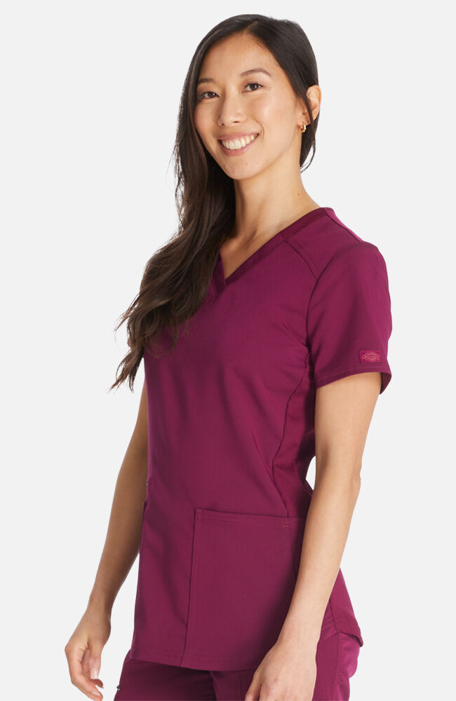 Solid scrub tops online