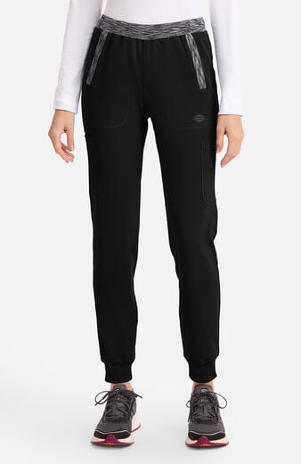 Dynamix by Dickies Women's Tapered Leg Drawstring Jogger Scrub Pant Dynamix by Dickies Women's Tapered Leg Drawstring Jogger Scrub Pant