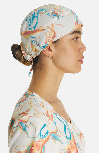 Women's Mineral Swirl Print Scrub Hat