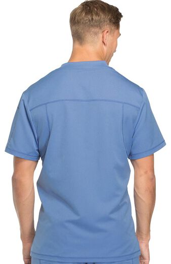Dynamix by Dickies Men's V-Neck Solid Scrub Top