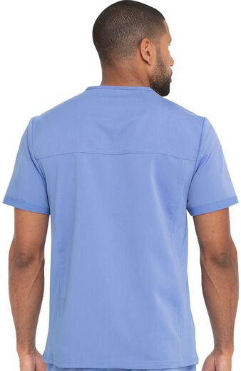 Clearance Balance by Dickies Men's V-Neck Solid Scrub Top