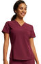 Clearance Women's Tuckable V-Neck Solid Scrub Top, , large