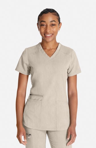 Women's 5-Pocket V-Neck Scrub Top Women's 5-Pocket V-Neck Scrub Top
