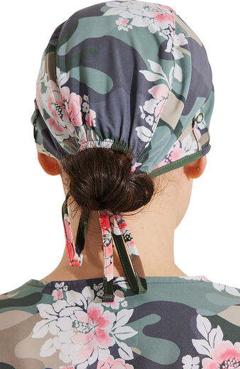 Women's Camo's Abloom Print Scrub Hat