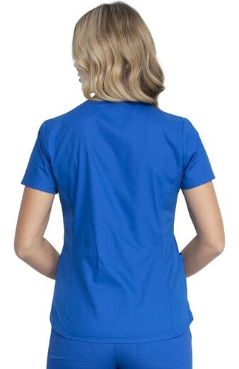Clearance EDS Signature by Dickies Women's V-Neck Solid Scrub Top