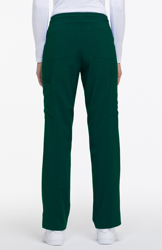 EDS Essentials by Dickies Women's Drawstring Cargo Scrub Pant