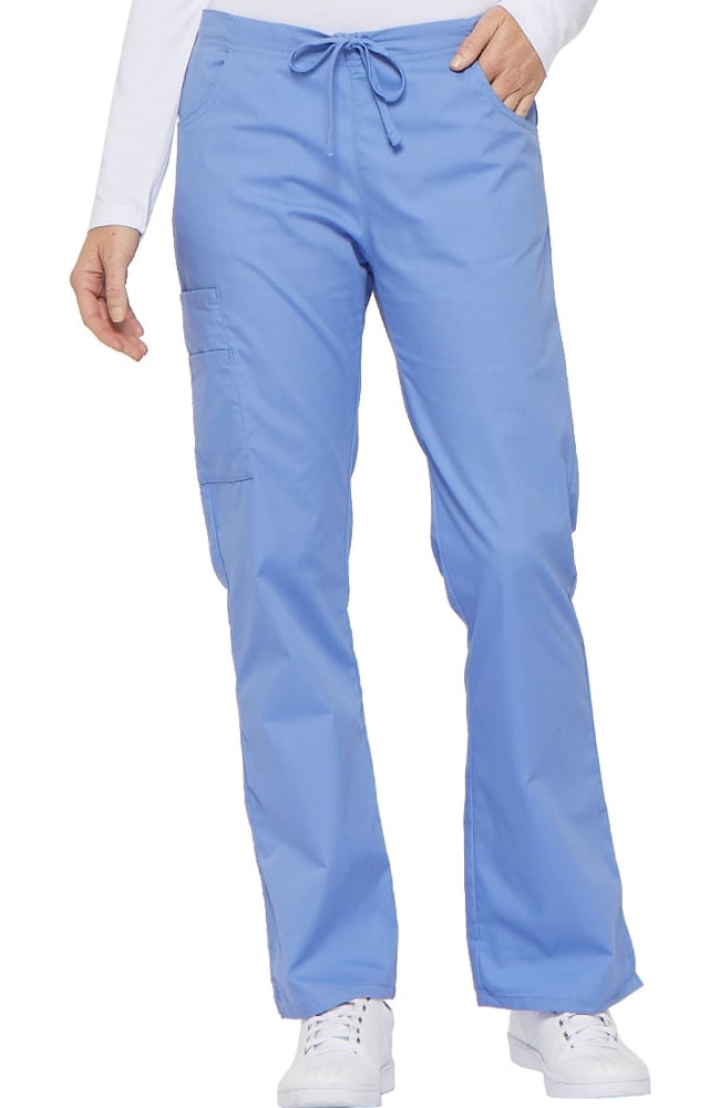 EDS Signature by Dickies Women's Mid Rise Drawstring Cargo