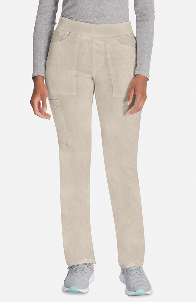 Women's Mid Rise Tapered Leg Pull-On Scrub Pant | Dickies Women's Mid Rise Tapered Leg Pull-On Scrub Pant | Dickies
