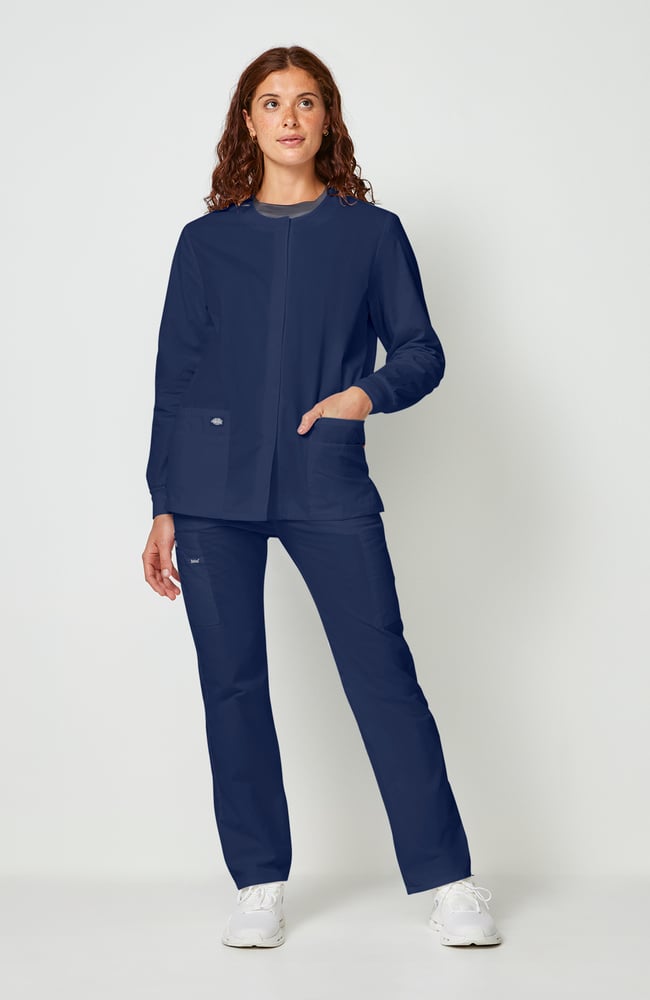 EDS Signature by Dickies Women's Snap Front Scrub Jacket | Dickies