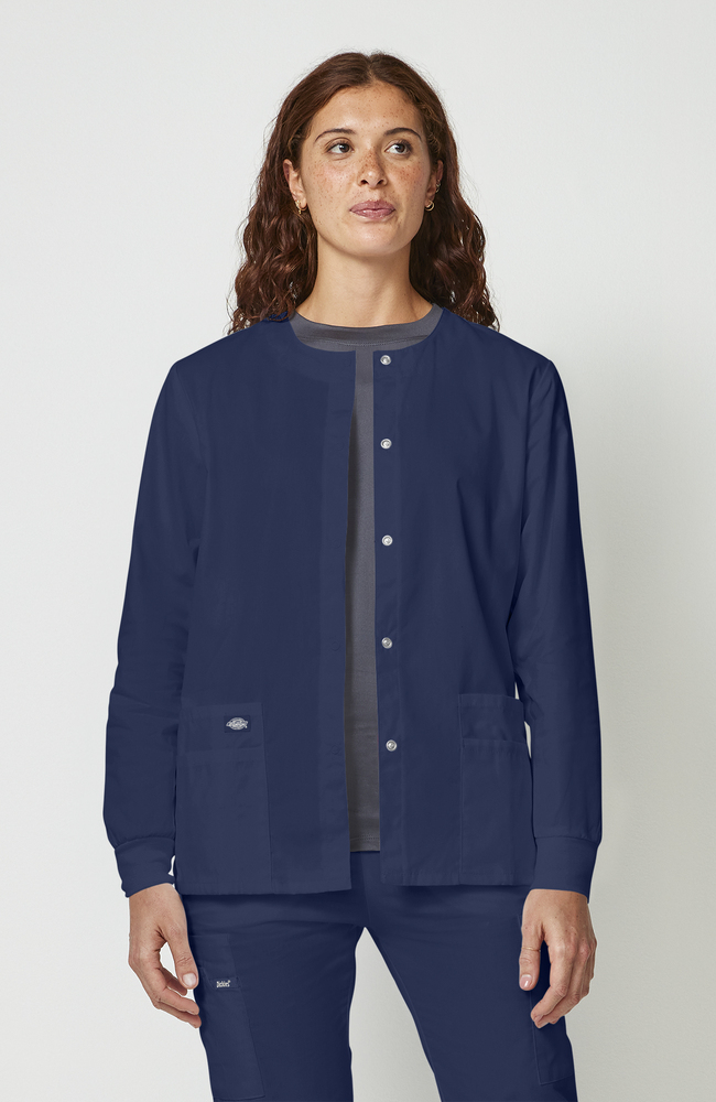 EDS Signature by Dickies Women's Snap Front Scrub Jacket | Dickies