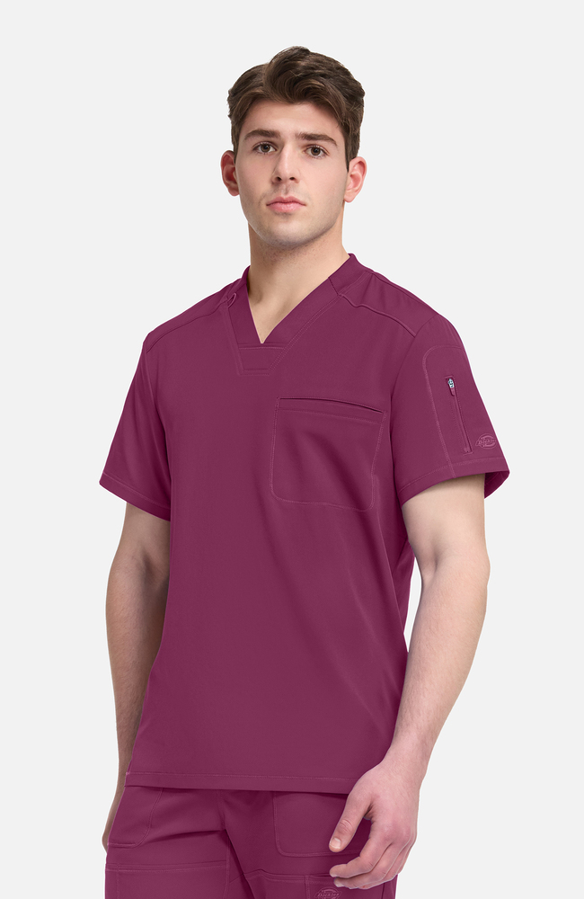 bloodStream BODYLINE カットソー　パンク　ダークコア Dynamix by Dickies Men's V-Neck Solid Scrub Top | Dickies Medical