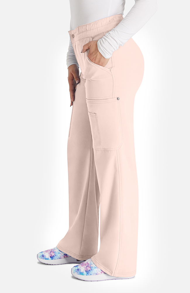 Women's Zip Fly Wide Leg Cargo Scrub Pant | Dickies Medical