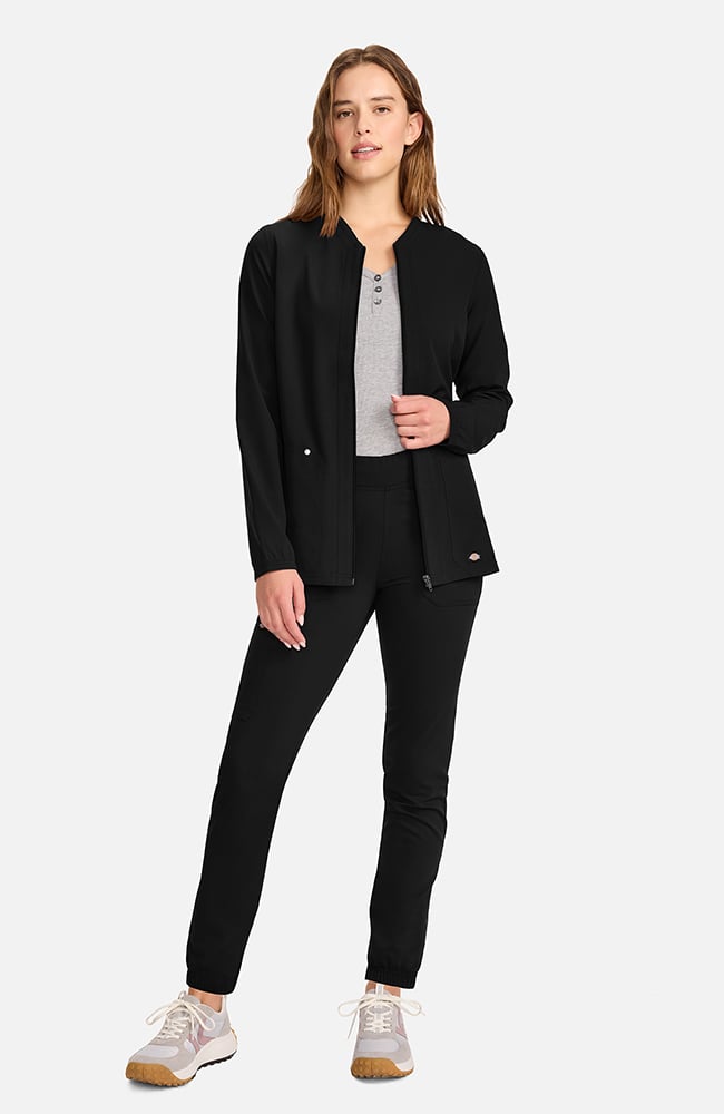 Women's Front-Zip Scrub Jacket | Dickies Medical