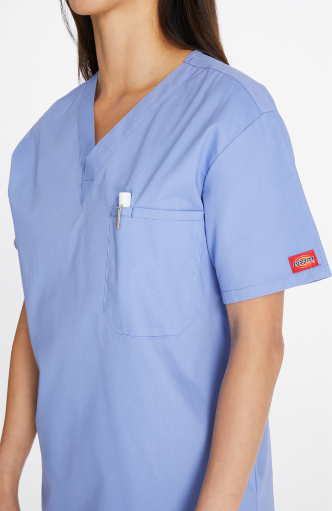 EDS Signature by Dickies Unisex V-Neck Top | Dickies Medical