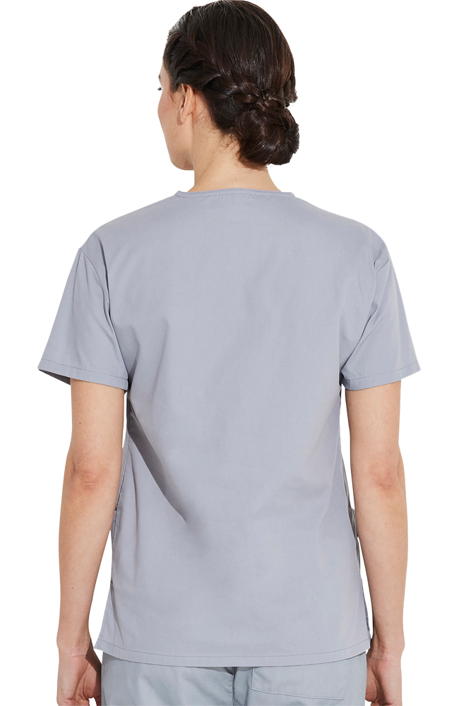 EDS Signature by Dickies Women's V-Neck Solid Scrub Top