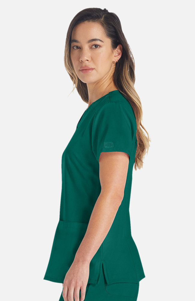 Women's 2-Pocket Utility V-Neck Scrub Top | Dickies